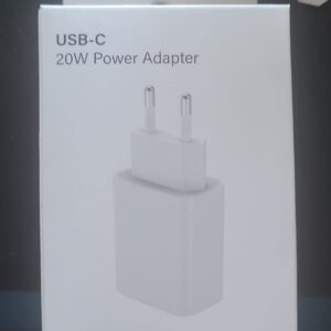 Cargador USB-C PD 20W – Adaptador de Carga Rápida para iPhone 14/15 Pro, Android y Tablets | Enchufe UE